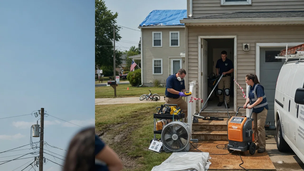 Water Damage Repair in Collinsville, TX near me